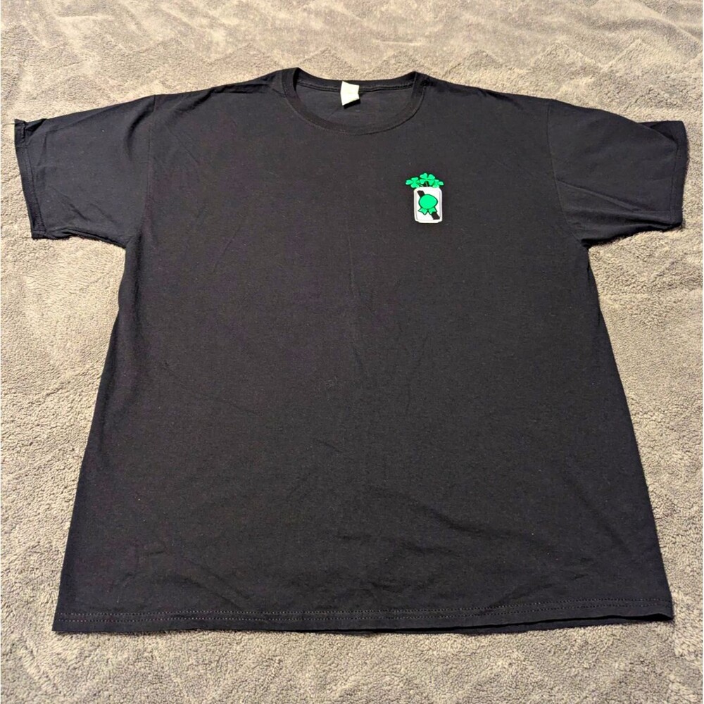 Irish PBR Black Cotton T-Shirt - XL - Fraternity, College Life